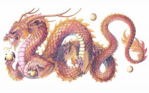 Раскраска китайский дракон #8 #90672