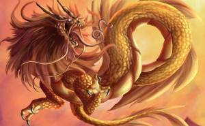 Раскраска китайский дракон #10 #90674