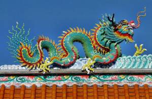 Раскраска китайский дракон #23 #90687