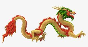 Раскраска китайский дракон #26 #90690