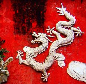 Раскраска китайский дракон #28 #90692