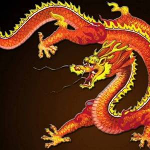 Раскраска китайский дракон #32 #90696