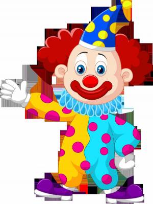 Раскраска клоун для детей #1 #90979