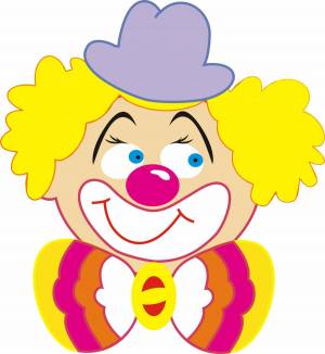 Раскраска клоун для детей #10 #90988