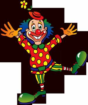 Раскраска клоун для детей #19 #90997