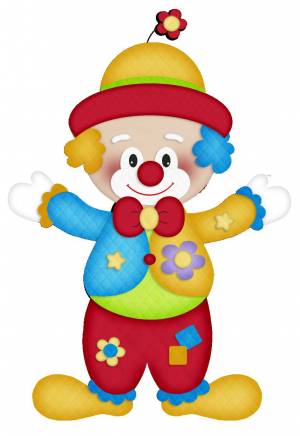 Раскраска клоун для детей #22 #91000