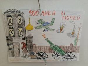Раскраска ко дню блокады ленинграда для детей #5 #91318