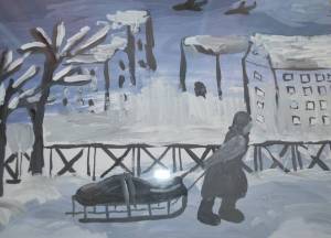 Раскраска ко дню блокады ленинграда для детей #11 #91324