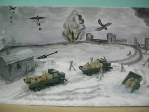 Раскраска ко дню блокады ленинграда для детей #32 #91345