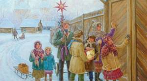 Раскраска колядки для детей #21 #91893