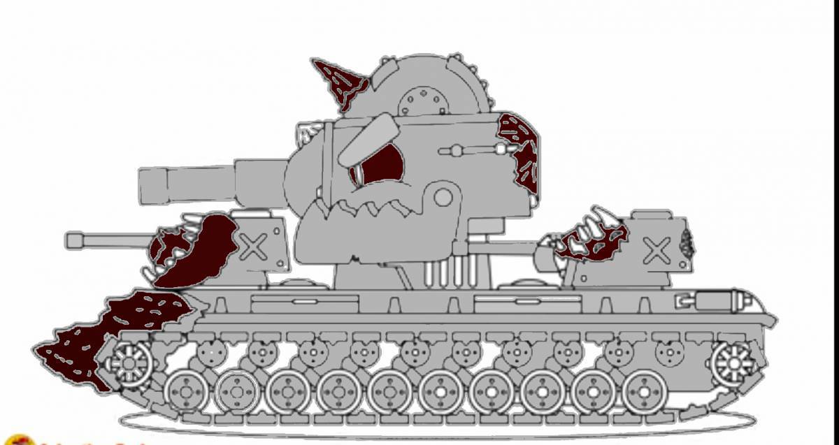 Кв 44 танк для детей #23