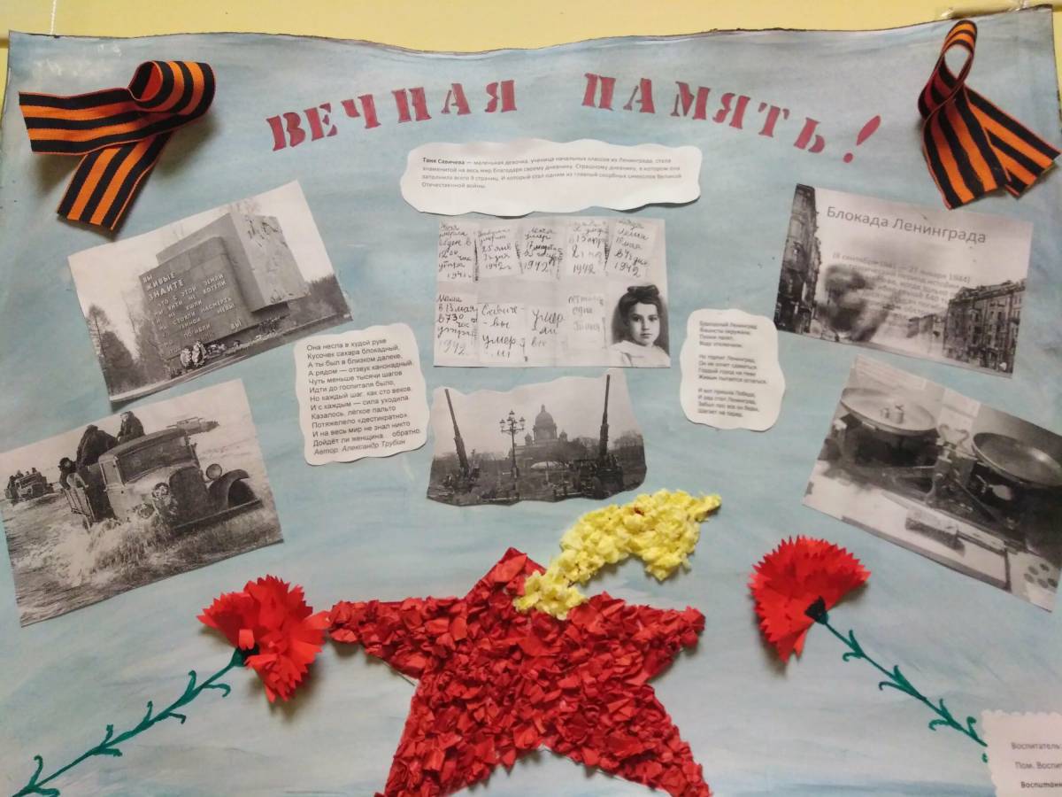Ко дню снятия блокады ленинграда для детей #18