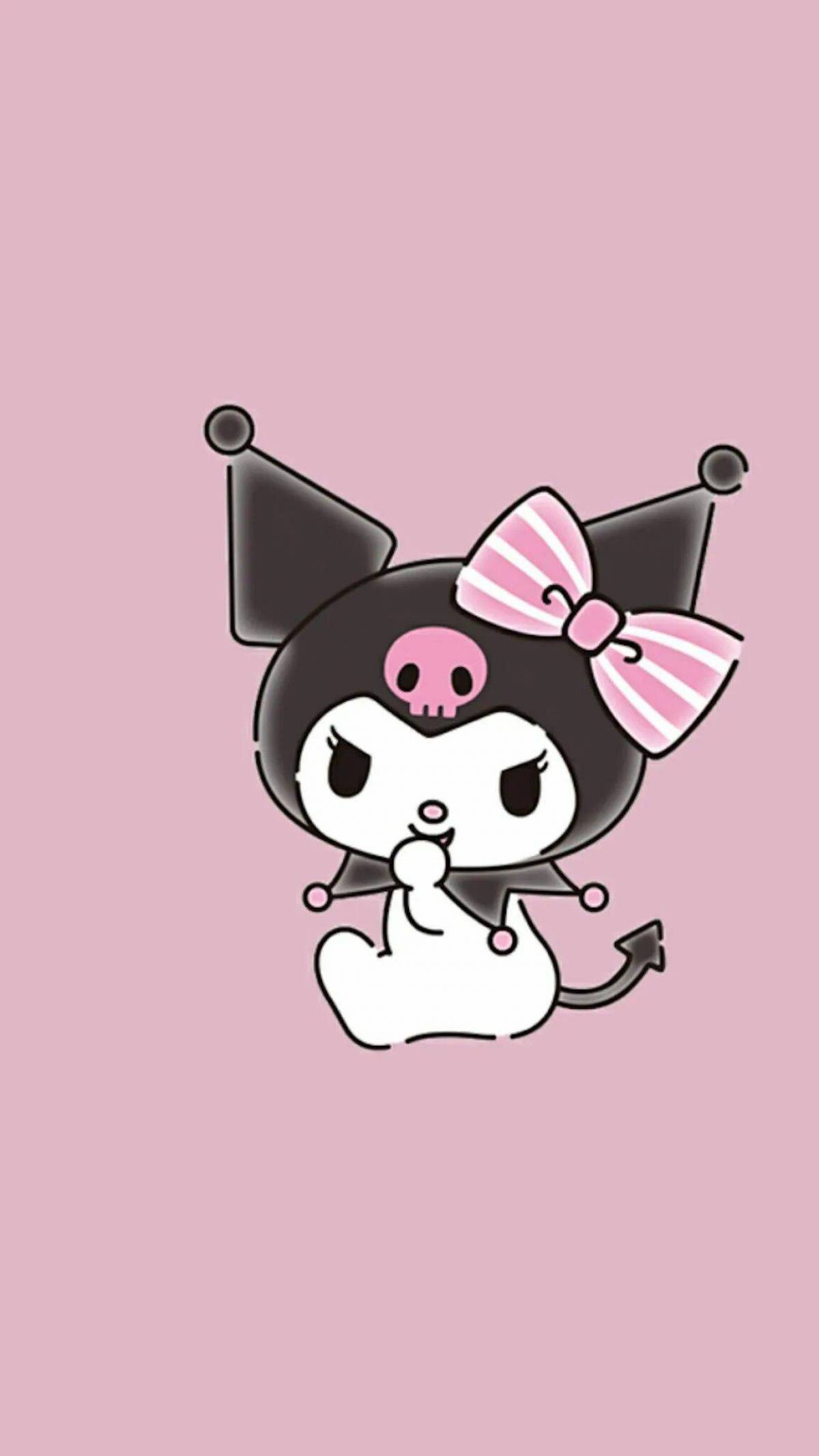 Kuromi hello kitty. Kuromi Санрио. Хелло Китти Kuromi. Инди КИД Kuromi. Китти Kuromi Эстетика.