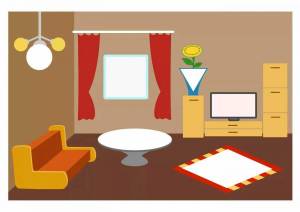 Раскраска комната с мебелью для детей #33 #92192