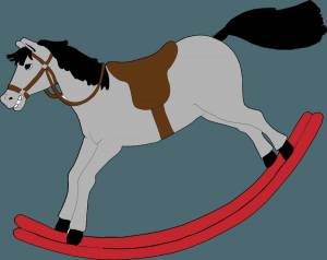 Раскраска конь для детей #12 #92692