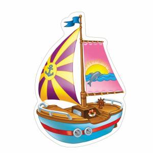 Раскраска кораблик для детей #23 #92865