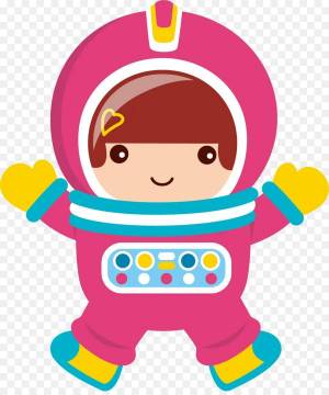Раскраска космонавт для детей #25 #93811