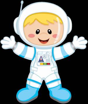 Раскраска космонавт для детей #31 #93817