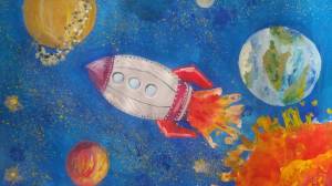 Раскраска космос для детей 6 7 лет #10 #93851