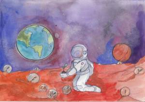 Раскраска космос для детей 6 7 лет #17 #93858