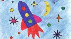 Раскраска космос для детей 6 7 лет #21 #93862