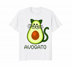 Раскраска котик авокадо #14 #94782
