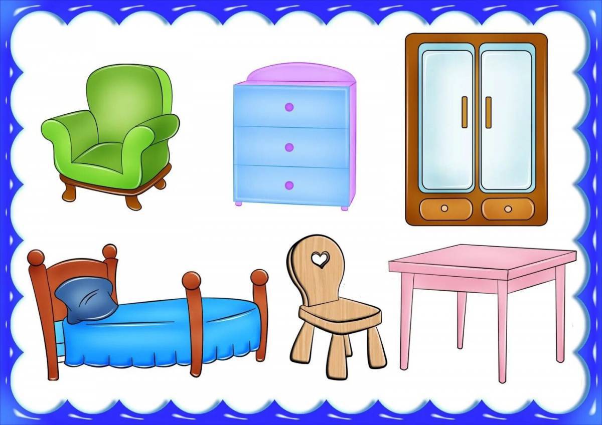 Комната с мебелью для детей #5