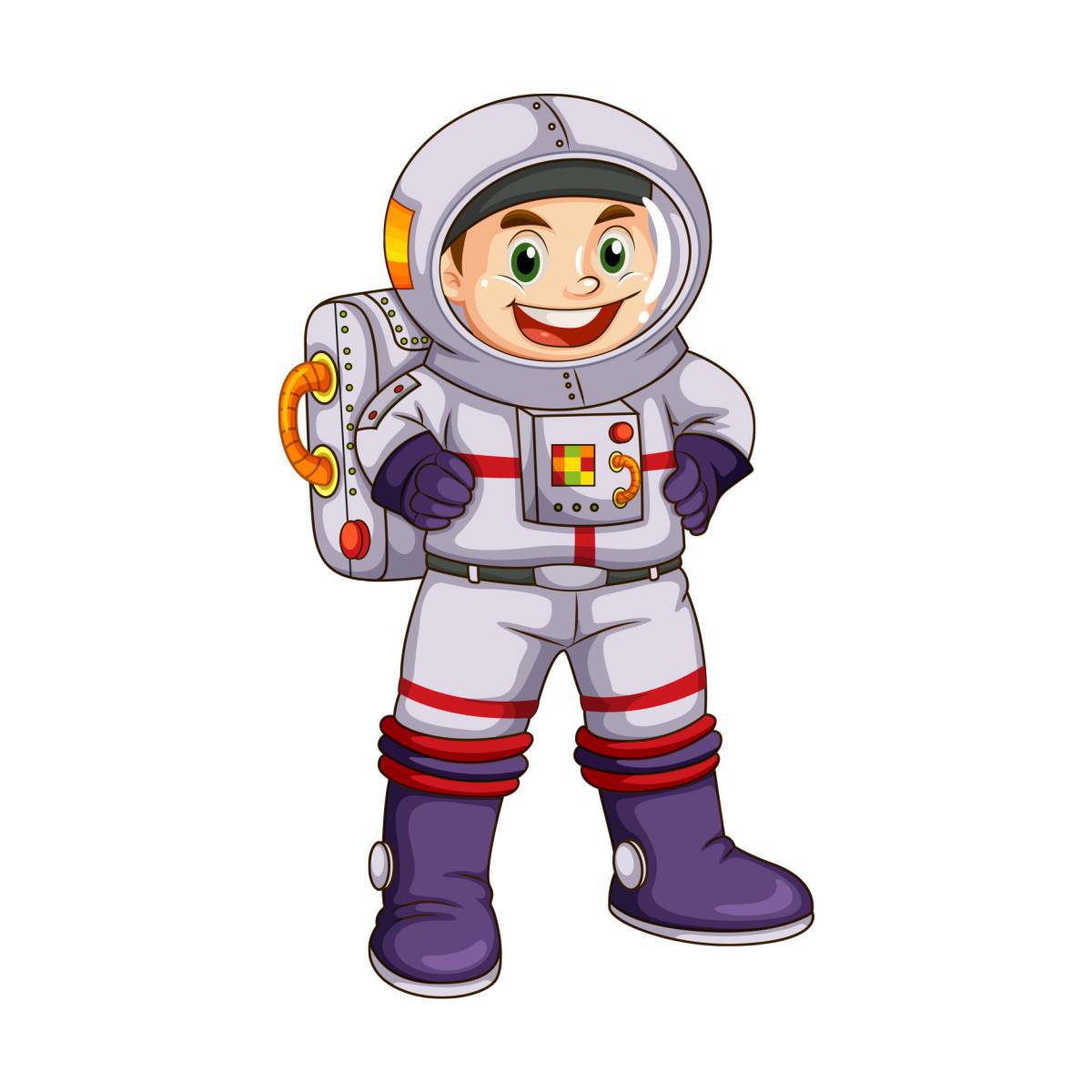 Космонавт для детей #6