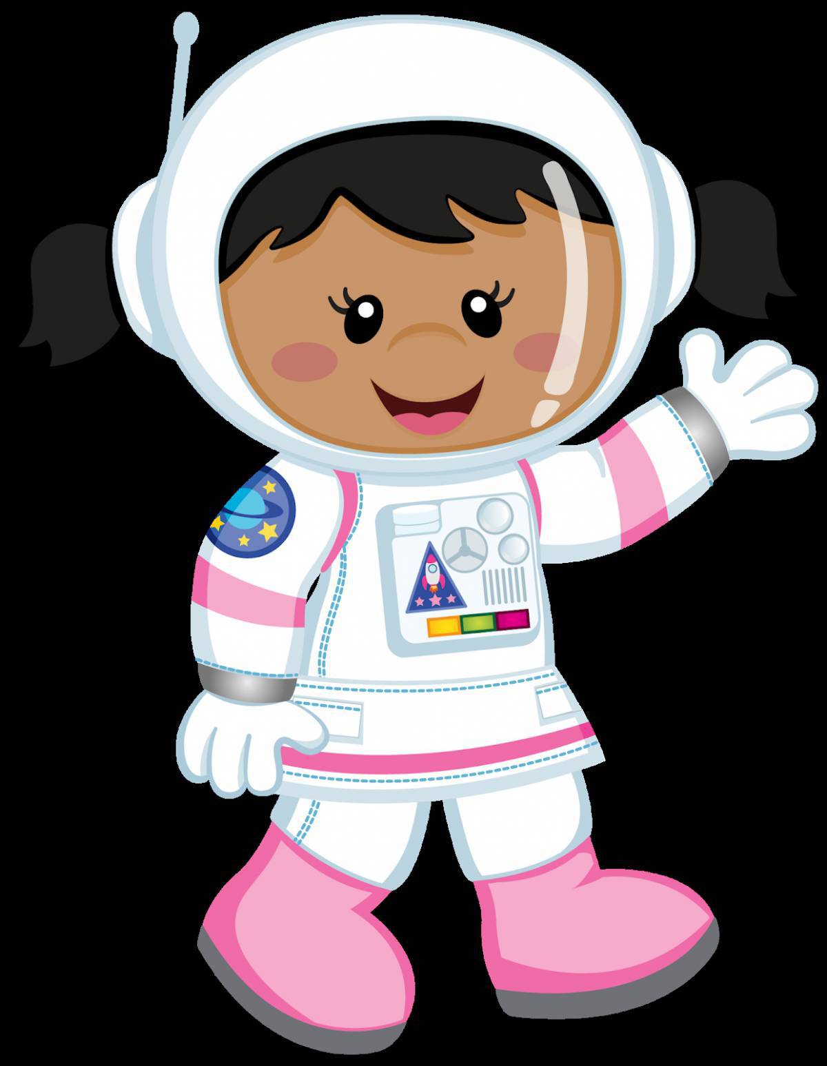 Космонавт для детей #11