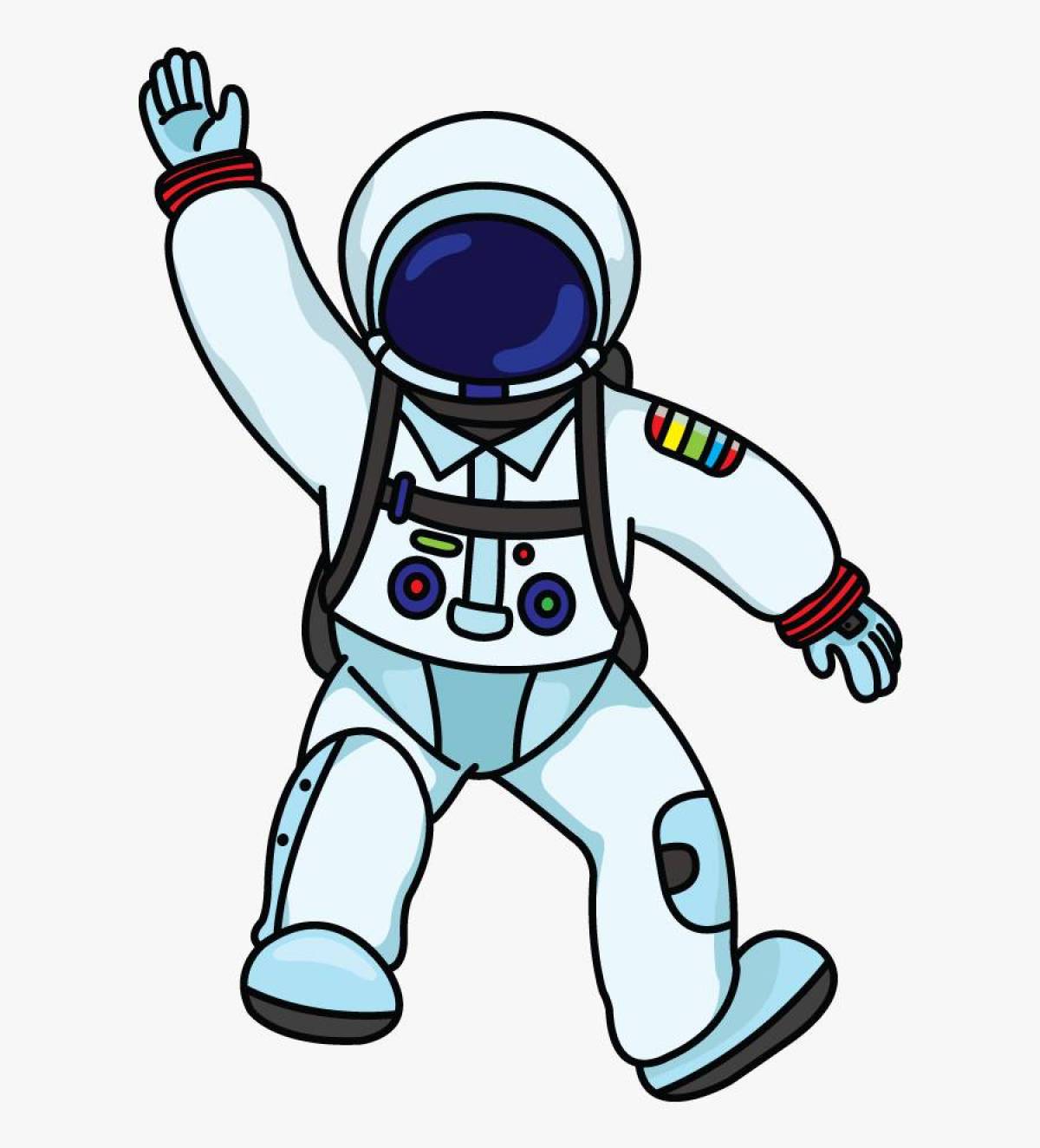 Космонавт для детей #16