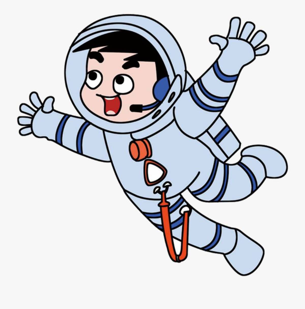 Космонавт для детей #30