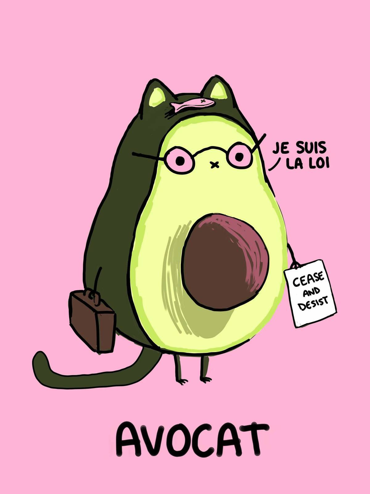 Котик авокадо #19