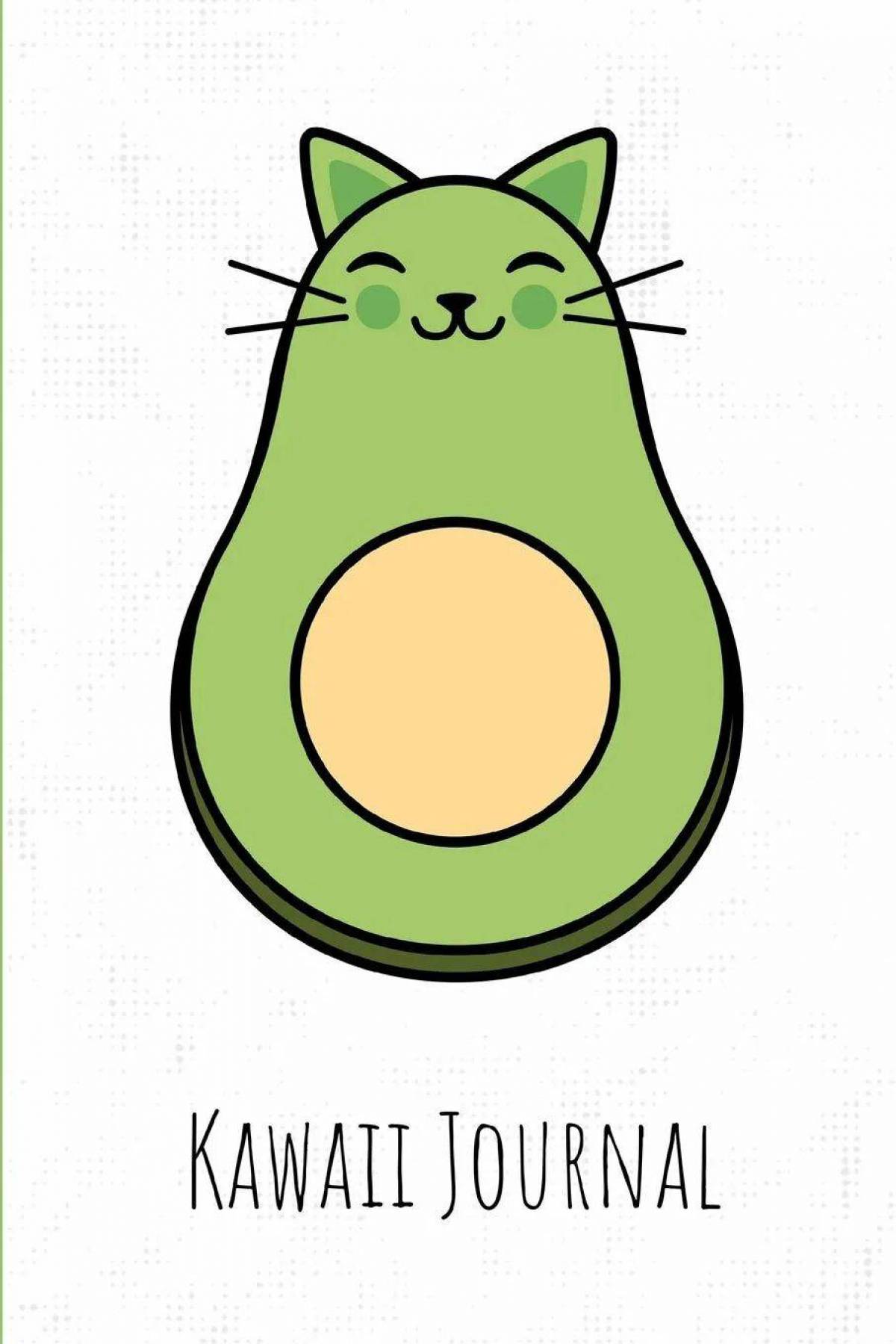 Котик авокадо #21