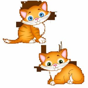Раскраска кошка картинка для детей #5 #96068