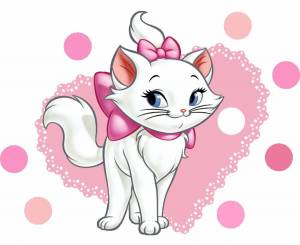 Раскраска кошки для девочек #1 #96202