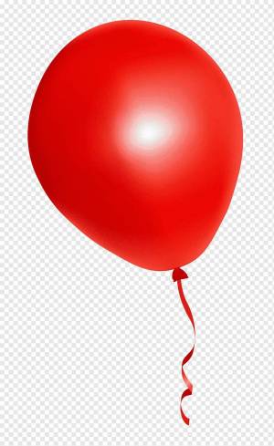 Раскраска красный шарик #22 #97001