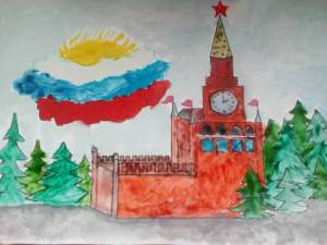 Раскраска кремль для детей #7 #97146