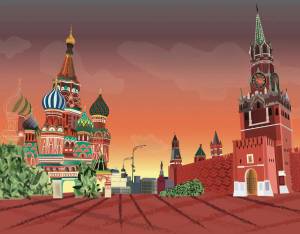 Раскраска кремль для детей #13 #97152