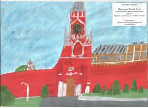 Раскраска кремль для детей #22 #97161