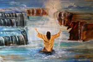 Раскраска крещение господне для детей #14 #97265