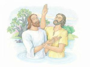 Раскраска крещение господне для детей #18 #97269