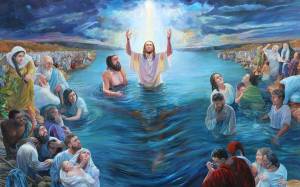 Раскраска крещение господне для детей #23 #97274