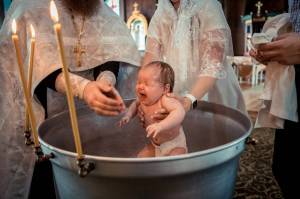 Раскраска крещение для детей #36 #97326