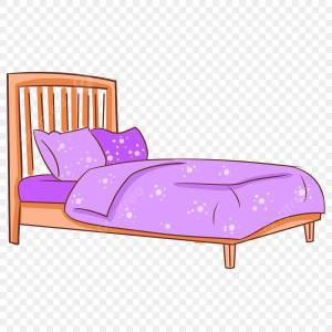 Раскраска кровать для детей #4 #97398