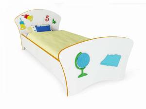 Раскраска кровать для детей #20 #97414