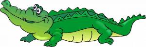 Раскраска крокодил для детей #12 #97434