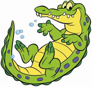 Раскраска крокодил для детей #19 #97441