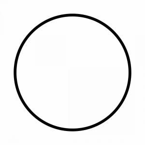 Раскраска круг для детей #6 #97605