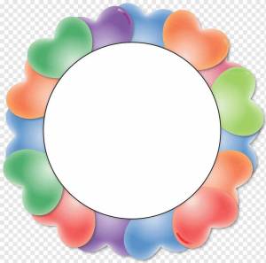 Раскраска круг для детей #15 #97614