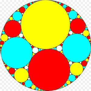 Раскраска круг для детей #20 #97619